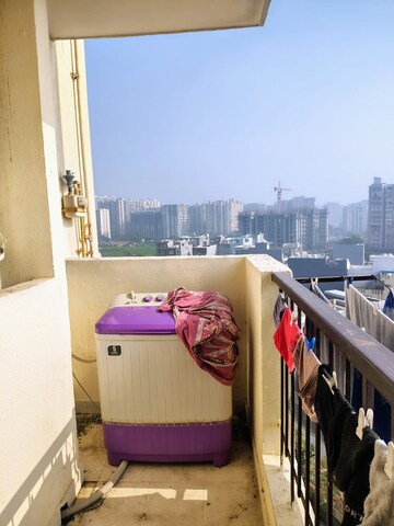 Balcony in 2 BHK Apartment at SCC Sapphire, Raj Nagar Extension – for Sale