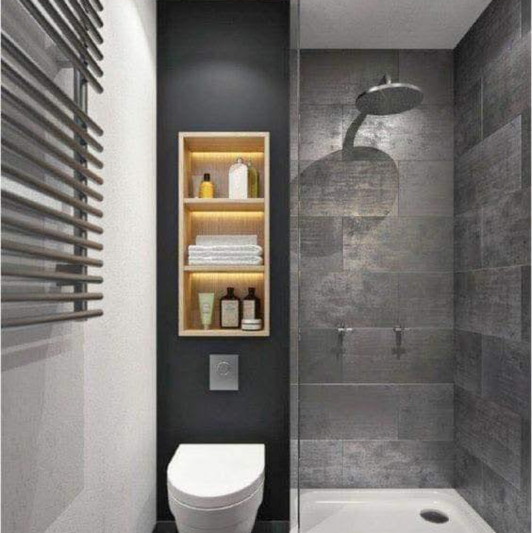 Bathroom, shalimar bagh 2 Bedroom 75 Sq.Yd. Apartment In Shalimar Bagh Delhi 8175242