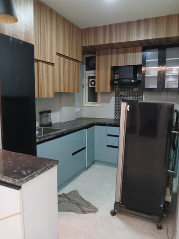 Kitchen in 2 BHK Builder Floor at Saket – for Rent