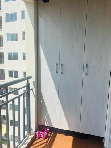Balcony in 2 BHK Apartment at Shriram Greenfield, Budigere – for Rent
