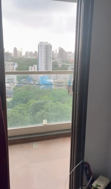 Balcony in 1 BHK Apartment at Neumec Shreeji Towers, Wadala East – for Rent