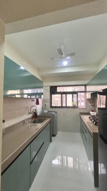 Kitchen in 1 BHK Apartment at Ruparel Sereno, Vasai East – for Sale