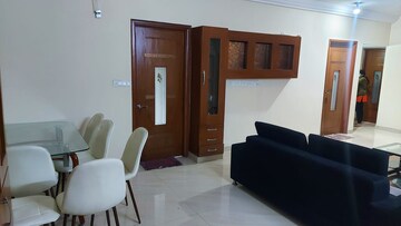 Living Room in 2.5 BHK Apartment at Godrej Woodsman Estate, Hebbal – for Rent