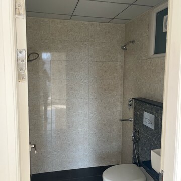 Bathroom in 3 BHK Apartment at Maxxus Elanza, Nagla Road – for Rent