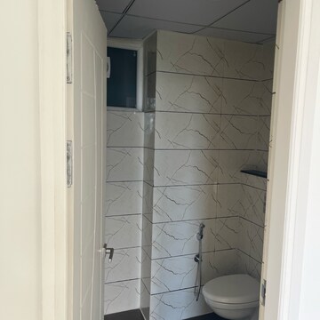 Bathroom in 3 BHK Apartment at Maxxus Elanza, Nagla Road – for Rent