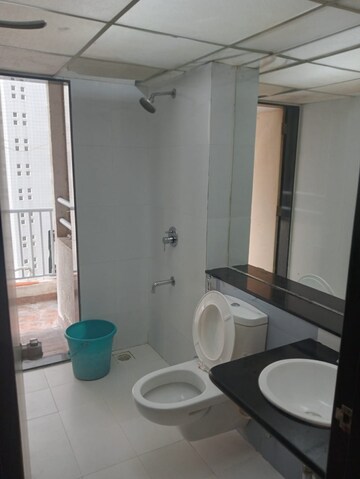 Bathroom in 1 BHK Apartment at Paranjape Blue Ridge, Hinjewadi – for Rent