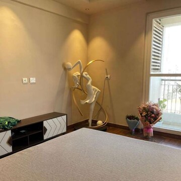 Living Room in 3 BHK Apartment at NK Sharma Savitry Greens, Vip Road – for Rent