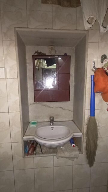 Bathroom in 1 BHK Apartment at Gokuldham CHS Goregaon, Goregaon East – for Rent