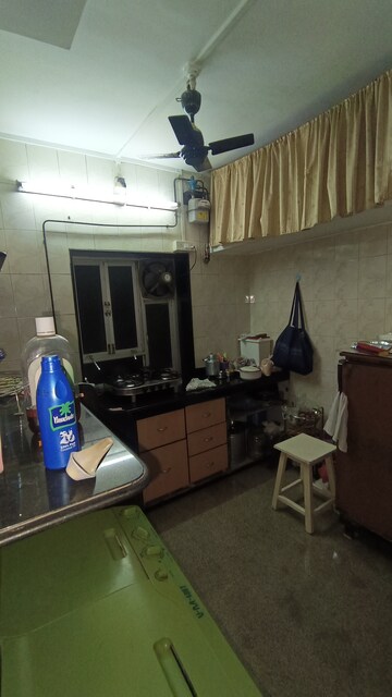 Kitchen in 1 BHK Apartment at Gokuldham CHS Goregaon, Goregaon East – for Rent