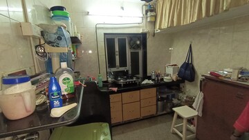 Kitchen in 1 BHK Apartment at Gokuldham CHS Goregaon, Goregaon East – for Rent