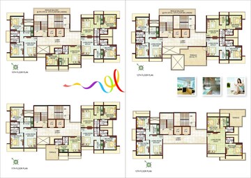 Floor Plan in 1 BHK Apartment at Bilad Hillmark Heights, Taloja – for Sale