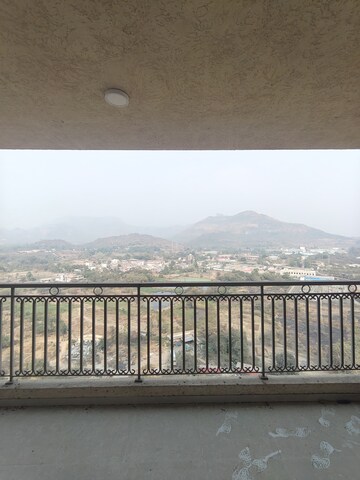 Balcony in 3 BHK Apartment at Hiranandani Fortune City, New Panvel – for Rent