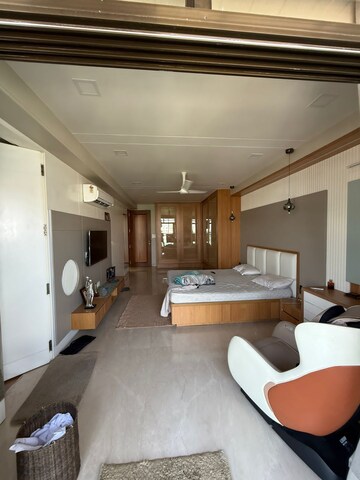 Living Room in 4 BHK Apartment at Pride Purple Park Titanium, Wakad – for Rent