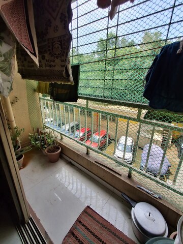 Balcony in 2 BHK Apartment at Mangeshi Sahara, Kalyan West – for Rent