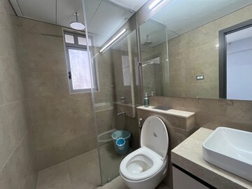 Bathroom in 4 BHK Apartment at Oberoi Sky City, Borivali East – for Rent