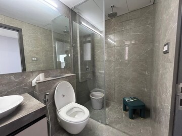 Bathroom in 4 BHK Apartment at Oberoi Sky City, Borivali East – for Rent