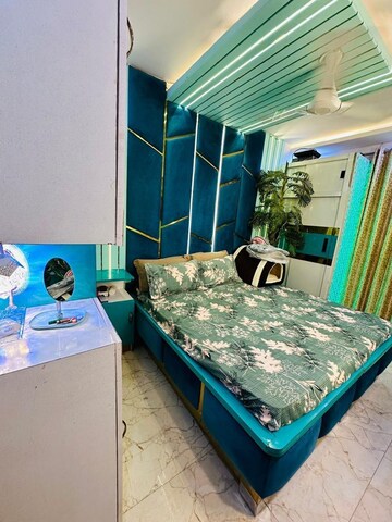 Bedroom in 3.5 BHK Builder Floor at Dwarka Mor – for Rent