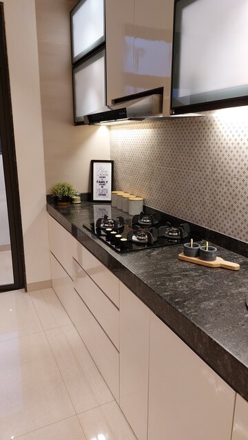 Kitchen in 3 BHK Apartment at Lodha Woods, Kandivali East – for Sale