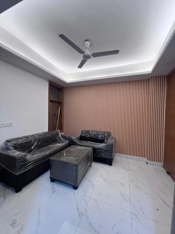 Living Room in 1 BHK Builder Floor at Freedom Fighters Enclave – for Rent