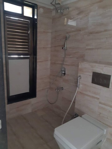 Bathroom in 3 BHK Apartment at Rajesh White City, Kandivali East – for Sale