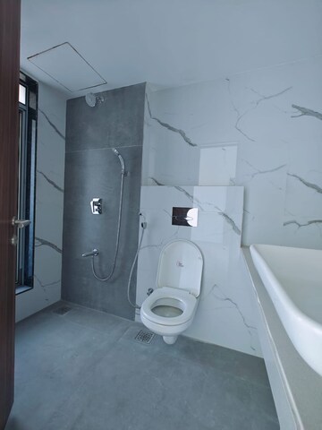 Bathroom in 3 BHK Apartment at Hubtown Seasons, Chembur – for Rent