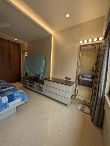 Living Room in 3 BHK Apartment at Ashford Casa Grande, Lower Parel – for Rent