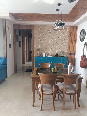 Living Room in 3.5 BHK Apartment at Bhimjyani Verraton, Manpada – for Rent
