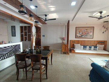 Living Room in 3.5 BHK Apartment at Bhimjyani Verraton, Manpada – for Rent
