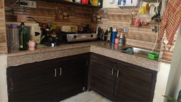 Kitchen in 1 RK Builder Floor at Sector 23a – for Rent