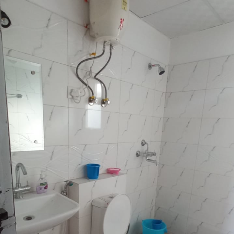 Bathroom, panchsheel-pratistha 3 Bedroom 945 Sq.Ft. Apartment In Sector 75 Noida 8176332