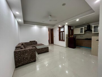 Living Room in 3 BHK Builder Floor at Saket – for Rent