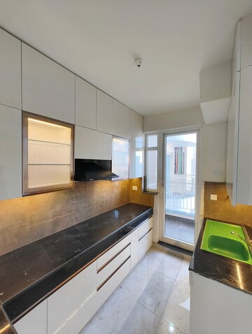 Kitchen in 2 BHK Builder Floor at BPTP Discovery Park, Sector 80 – for Rent
