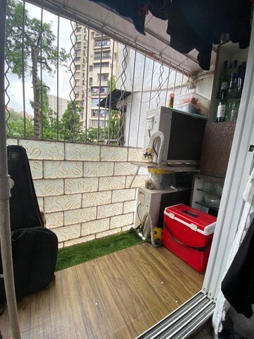 Balcony in 1 BHK Apartment at Accord CHS Andheri West, Andheri West – for Sale