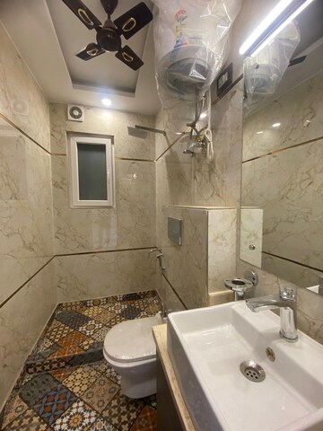 Bathroom in 3 BHK Builder Floor at Ashok Vihar – for Sale