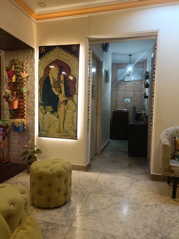 Living Room in 2 BHK Apartment at Royal Palms, Goregaon East – for Rent