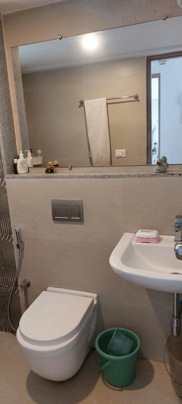 Bathroom in 2 BHK Apartment at Lodha Upper Thane Treetops A To F And C1 C2, Anjur – for Rent