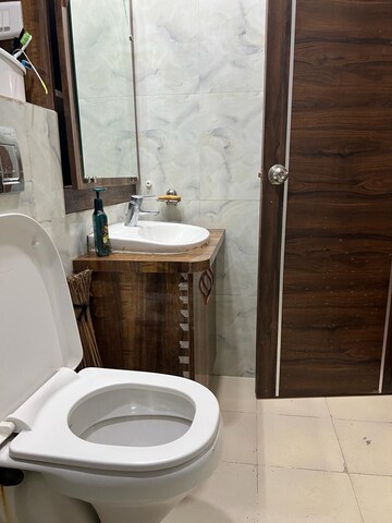 Bathroom in 3.5 BHK Apartment at Unnati Fortune The Aranya, Sector 119 – for Rent