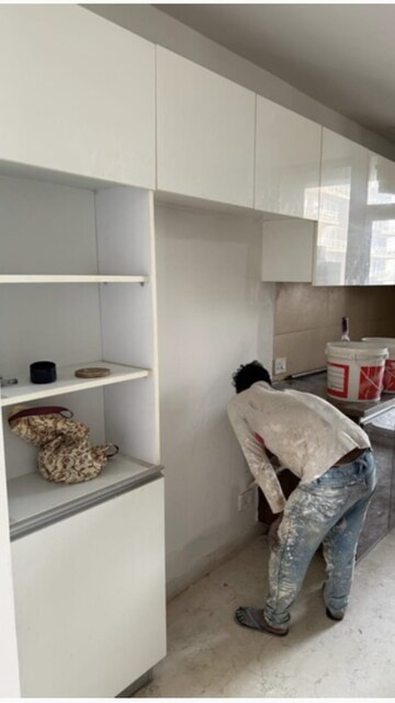 Kitchen in 3 BHK Apartment at Puri Diplomatic Greens Phase I, Sector 111 – for Rent