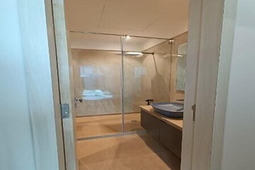 Bathroom in 4 BHK Apartment at Avighna One Avighna Park, Lower Parel – for Rent