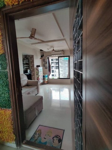 Living Room in 1.5 BHK Apartment at Sai Sankul Annexe, Kalyan West – for Rent