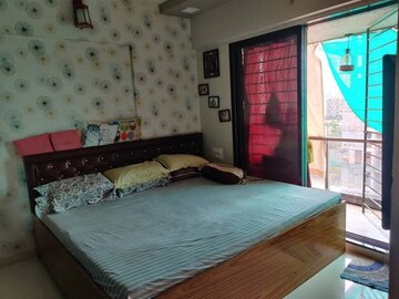 Bedroom in 1.5 BHK Apartment at Sai Sankul Annexe, Kalyan West – for Rent