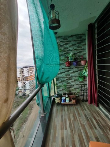 Balcony in 1.5 BHK Apartment at Sai Sankul Annexe, Kalyan West – for Rent