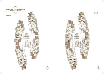 Master Plan in 3 BHK Apartment at Paradise  Sai Wonder, Kharghar – for Rent