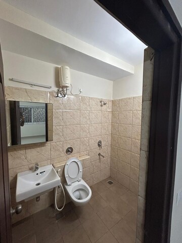 Bathroom in 2 BHK Apartment at SJR Primecorp Parkway Homes, Sarjapur Road – for Rent
