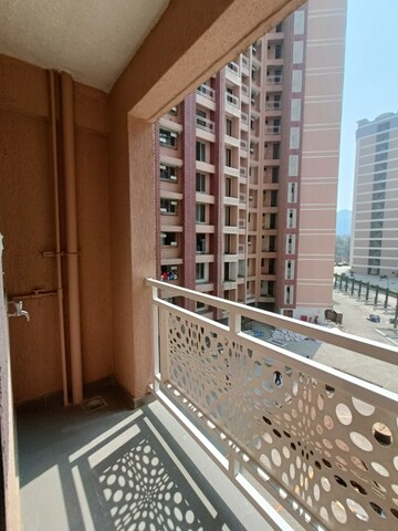 Balcony in 1 BHK Apartment at Lodha Panacea Phase 2, Dombivli East – for Rent
