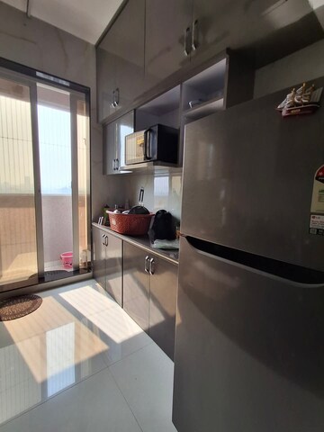 Kitchen in 1 BHK Apartment at Om Tanishq Residency, Kalyan West – for Rent