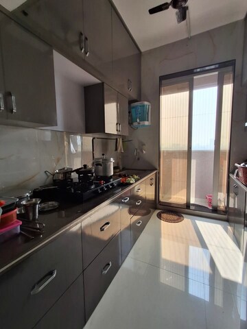 Kitchen in 1 BHK Apartment at Om Tanishq Residency, Kalyan West – for Rent