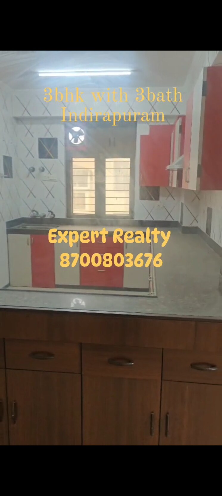 Kitchen, vijaya-apartments 3 Bedroom 1900 Sq.Ft. Apartment In Indrapuram Ghaziabad 8177044