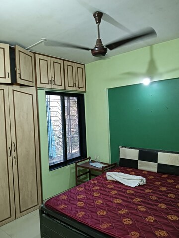 Bedroom in 3 BHK Apartment at Kalpataru Siddhachal Elite, Vasant Vihar – for Rent