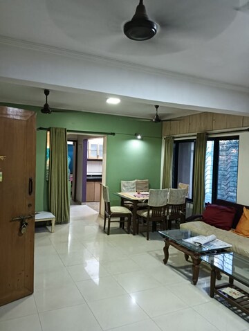 Living Room in 3 BHK Apartment at Kalpataru Siddhachal Elite, Vasant Vihar – for Rent
